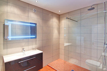 Rich bathroom. In Decoration.