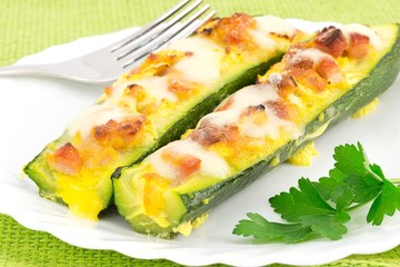 stuffed zucchini