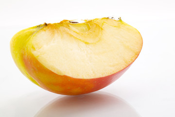 Quarter of apple