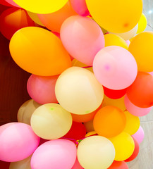 Fototapeta na wymiar Kolorowe balony