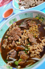 Beef noodle Thai style