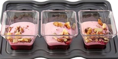 3 verrine crème de betterave,4 fromages noix