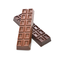 Chocolate isolated on white background