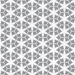 grey flower pattern