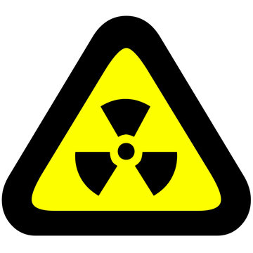 Se&ntilde;al advertencia radioactividad.