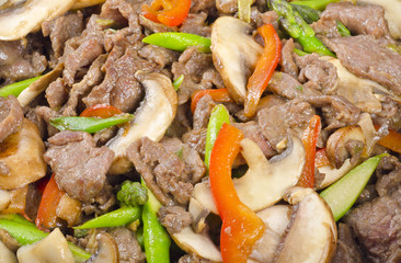 Stir-Fried Beef with Vegetables
