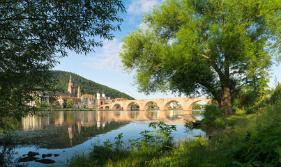 Fototapeta na wymiar Heidelberg na wiosnę