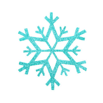 snow flake Christmas tree topper in the windows with recycled pa