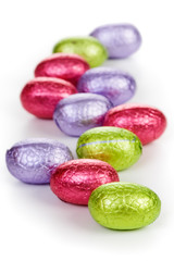 Candy Easter eggs