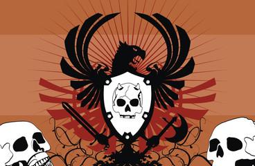 heraldic coat of arms background8