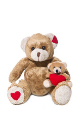 Teddybär - Mutter und Kind