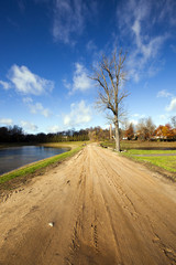 Fototapeta premium the rural road