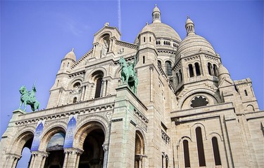 Obraz premium Eglise du Sacré Coeur à Paris - Montmartre