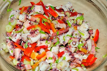 Tintenfischsalat