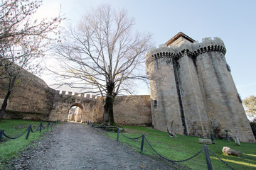 Castillo de los duques de Alba, Granadilla, Cáceres, España