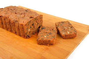 Freshly baked Plum Cake