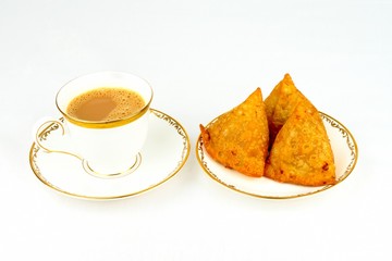 Chai Tea and Samosa