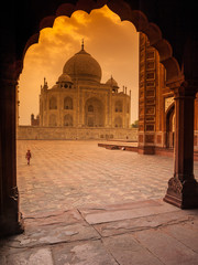 Taj Mahal - obrazy, fototapety, plakaty