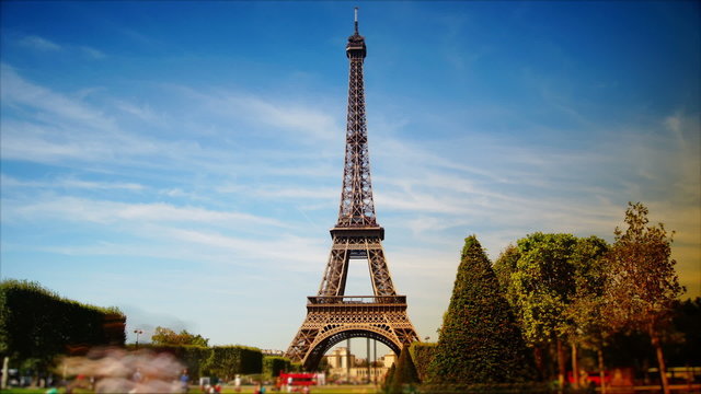 scenes of Paris, views of the Eiffel Tower