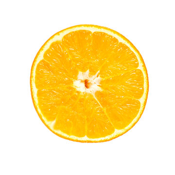 Orangenscheibe