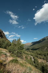 Naklejka na ściany i meble Carol Valley, Pireneje Wschodnie