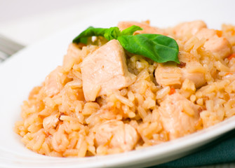 Chicken Breast with Rice