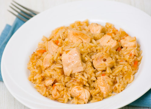 Chicken Breast with Rice