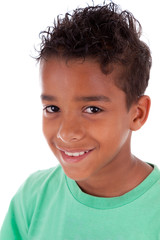 Portrait of a cute african american little boy