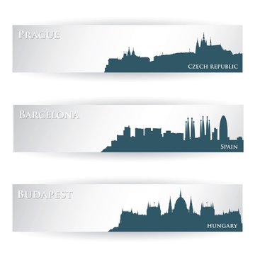European cities headers