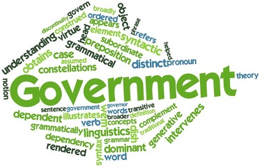 Word cloud for Government