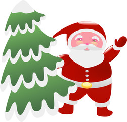 Santa for Christmas tree