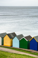 Naklejka premium Beach Huts