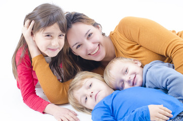 Obraz premium A Happy Family