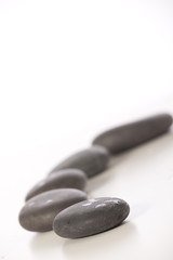 zen stones  isolated. spa background