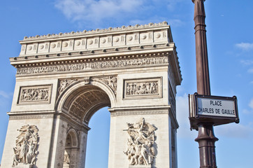 Obraz premium Paris - Arc de Triomphe