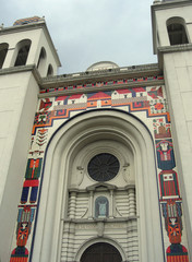 El Salvador, San Salvador's picturesque Metropolitan Cathedral