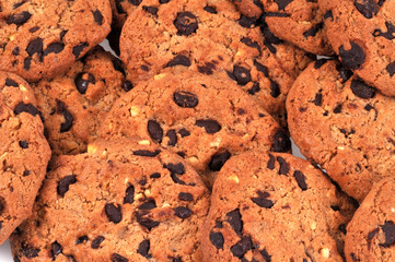 Cookies aux pétites de chocolat en vrac