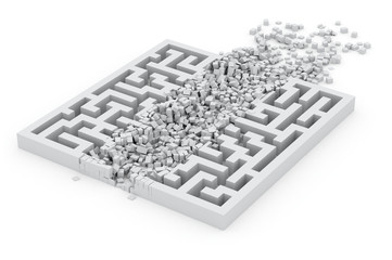 through the labyrinth, concept of new way