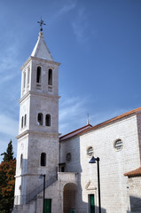 Fototapeta na wymiar Franciscan Church. Shibenik (Sibenik), Croatia