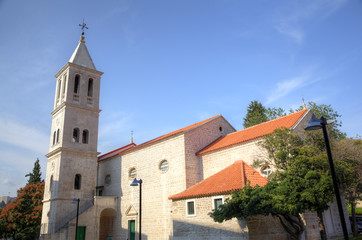 Fototapeta na wymiar Franciscan Church and Monastery. Shibenik (Sibenik), Croatia