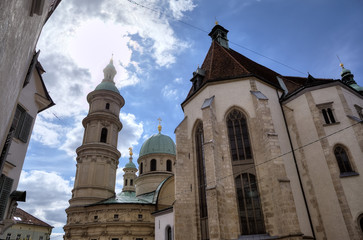 Fototapeta na wymiar Domkirche lub Grazer niedz Graz, Austria