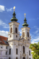 Fototapeta na wymiar Mariahilfer kościół w Graz, Austria