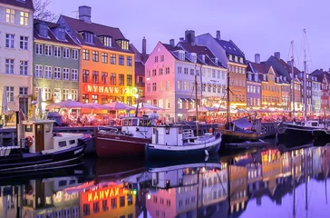 Zelfklevend Fotobehang Kopenhagen, Denemarken. © Alexi Tauzin
