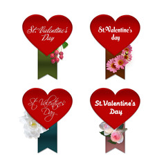 バレンタインデコレーション