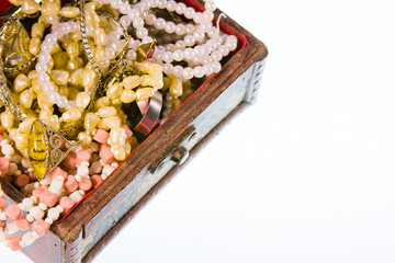 small box with valuables