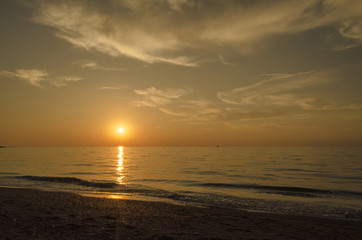 sunset in turkey