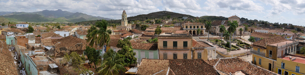 Trinidad Stadt Panorama