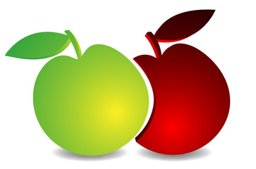 Vektor Apfel Gala