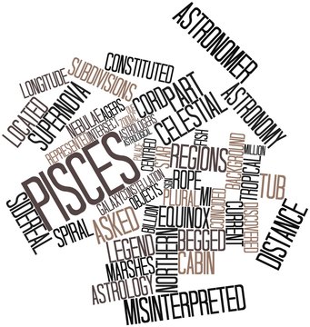 Word cloud for Pisces