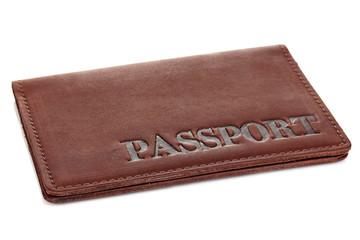 Passport isolated on white